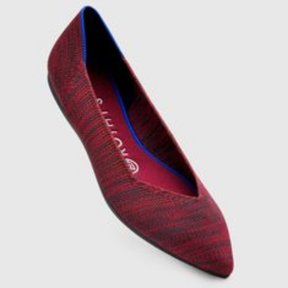Brand New In Box Crimson Heather Rothys 10.5
